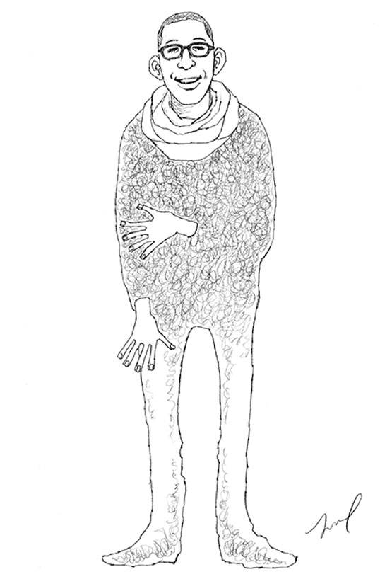 Ishihara Tatsuya Illustration portrait